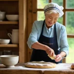 농촌관광지도사 직업 전망 - "The Baker's Wisdom: A Cotswolds Culinary Journey"**

"A heartwarming indoor scene depicting an elde...